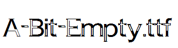 A-Bit-Empty
