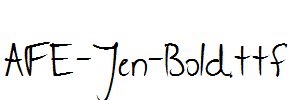 AFE-Jen-Bold
