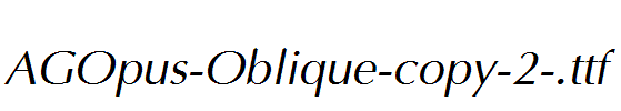 AGOpus-Oblique-copy-2-.ttf