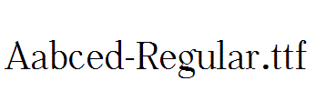 Aabced-Regular.ttf