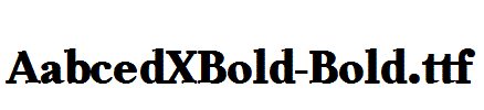 AabcedXBold-Bold.ttf