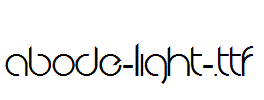 Abode-Light-.ttf