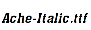 Ache-Italic.ttf