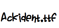 Ackident