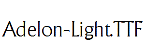Adelon-Light.ttf