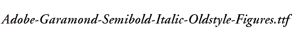 Adobe-Garamond-Semibold-Italic-Oldstyle-Figures.ttf