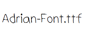 Adrian-Font