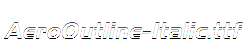 AeroOutline-Italic.ttf