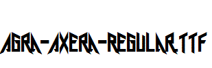 Agra-Axera-Regular