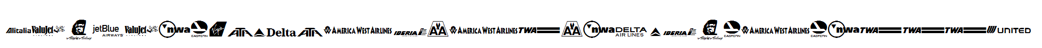 Airline-Logos-Past-and-Present.ttf