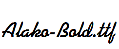 Alako-Bold