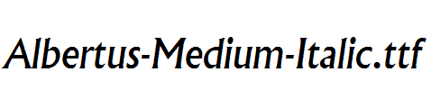 Albertus-Medium-Italic.ttf