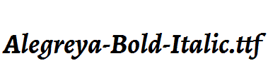Alegreya-Bold-Italic