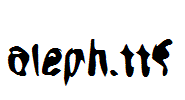 Aleph.ttf