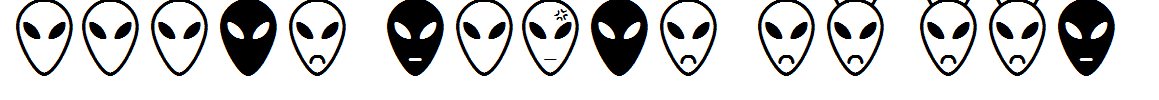 Alien-faces-St.ttf