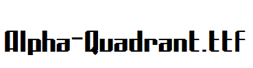 Alpha-Quadrant