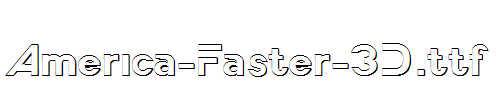 America-Faster-3D