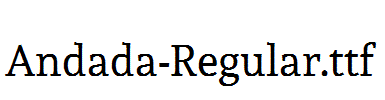 Andada-Regular