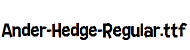 Ander-Hedge-Regular