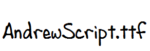 AndrewScript.ttf