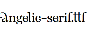 Angelic-Serif