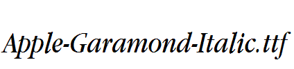 Apple-Garamond-Italic.ttf