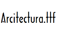Arcitectura.ttf