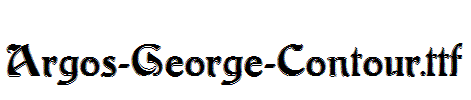 Argos-George-Contour.ttf