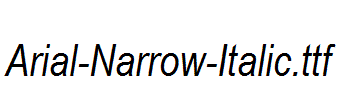 Arial-Narrow-Italic.ttf