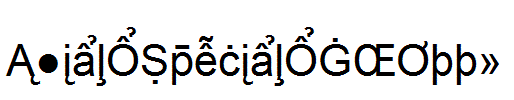 Arial-Special-G2.ttf