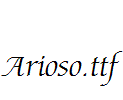 Arioso.ttf