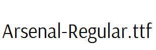 Arsenal-Regular