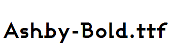 Ashby-Bold