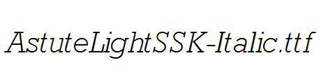 AstuteLightSSK-Italic.ttf