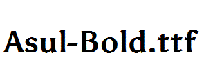 Asul-Bold