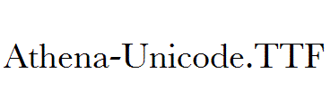 Athena-Unicode