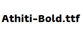 Athiti-Bold