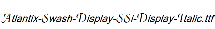 Atlantix-Swash-Display-SSi-Display-Italic.ttf