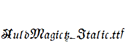 AuldMagick-Italic.ttf