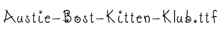 Austie-Bost-Kitten-Klub