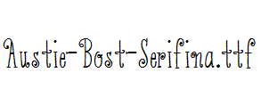 Austie-Bost-Serifina