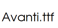 Avanti.ttf