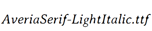 AveriaSerif-LightItalic.ttf