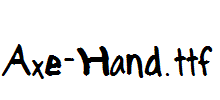 Axe-Hand.ttf