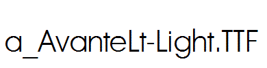 a_AvanteLt-Light.ttf