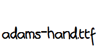 adams-hand