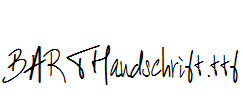 BART-Handschrift