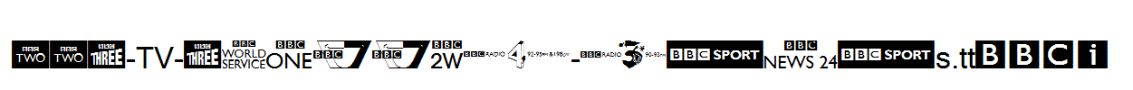 BBC-TV-Channel-Logos.ttf