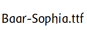 Baar-Sophia