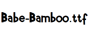 Babe-Bamboo